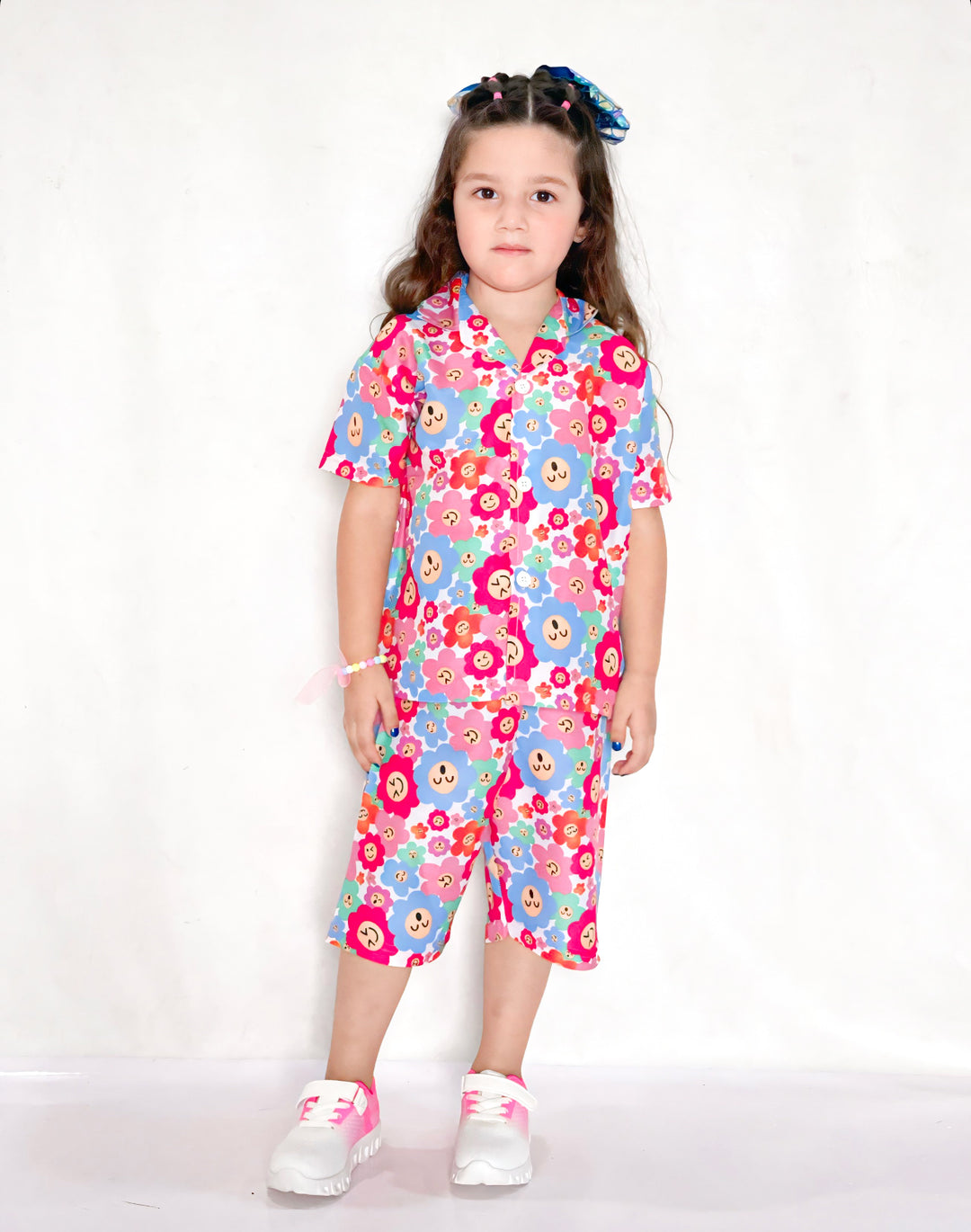 Baby/boy summer multi floral printed shirt and short - #SS508